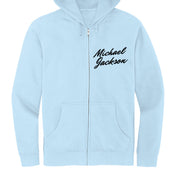DT6102 Mens Fleece Full-Zip Hoodie Michael Jackson Printed