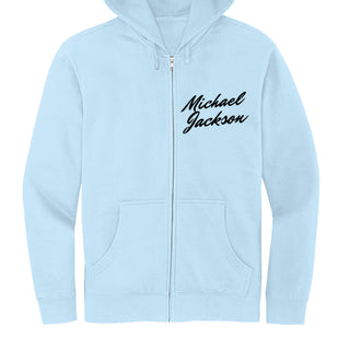 DT6102 Mens Fleece Full-Zip Hoodie Michael Jackson Printed