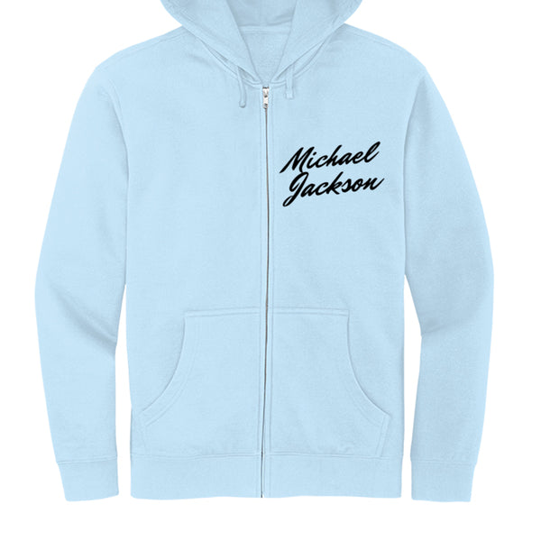 DT6102 Mens Fleece Full-Zip Hoodie Michael Jackson Printed