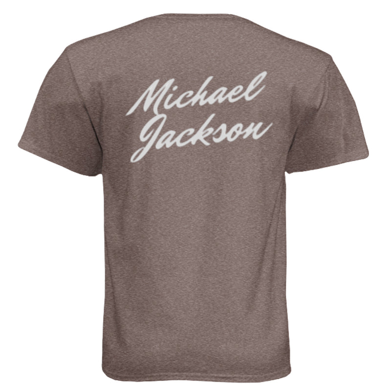 6010 Men's Triblend Crew Michael Jackson Printed Shirt