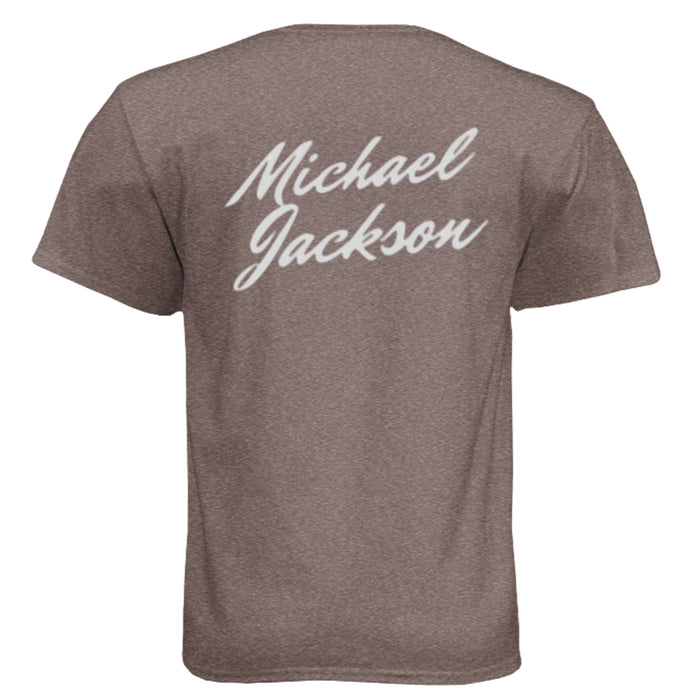 6010 Men's Triblend Crew Michael Jackson Printed Shirt