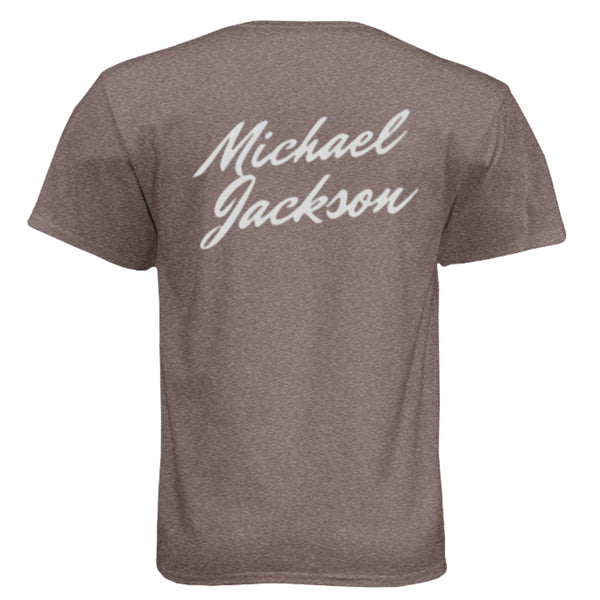 6010 Men's Triblend Crew Michael Jackson Printed Shirt