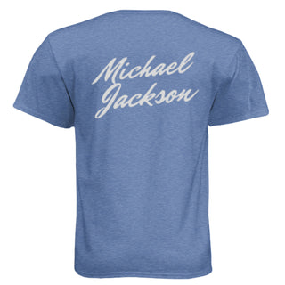 6010 Men's Triblend Crew Michael Jackson Printed Shirt