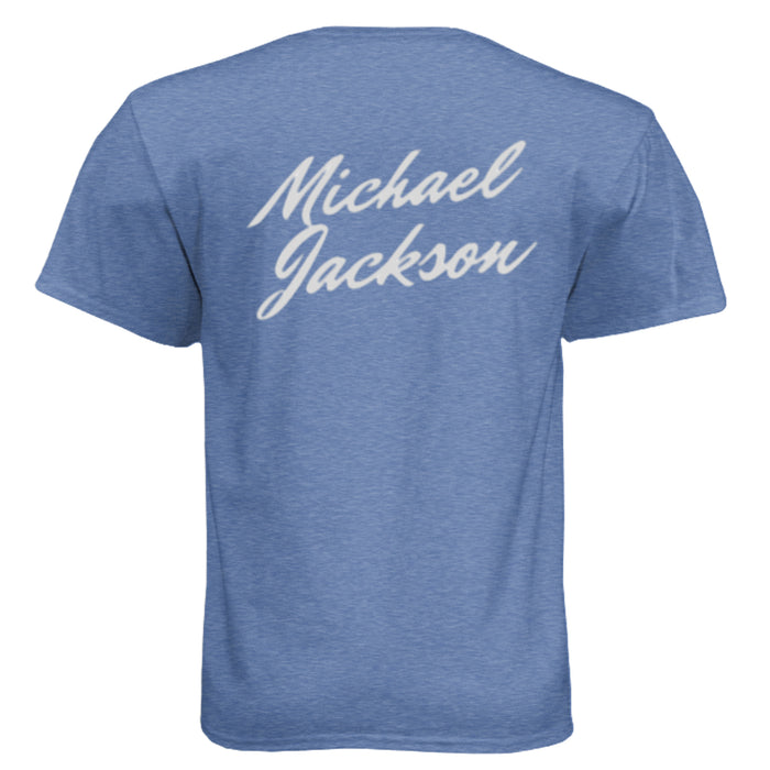6010 Men's Triblend Crew Michael Jackson Printed Shirt
