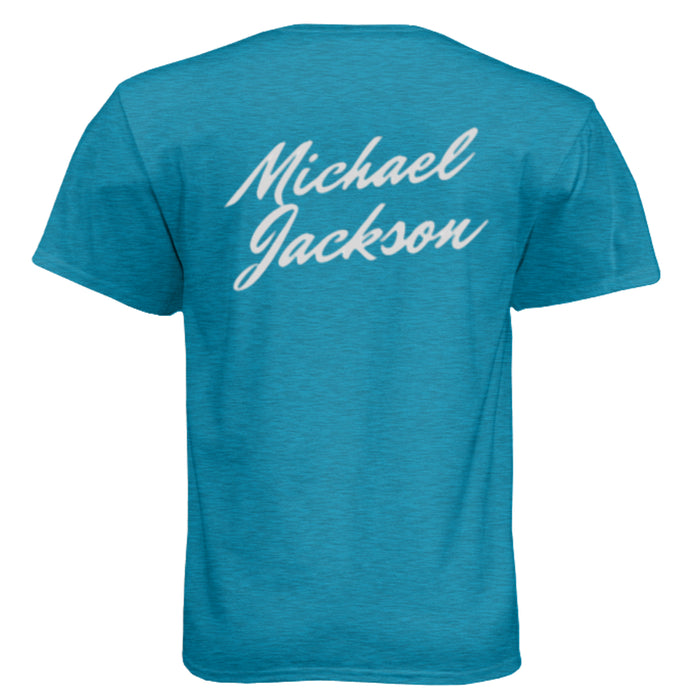 6010 Men's Triblend Crew Michael Jackson Printed Shirt