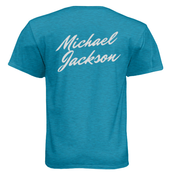 6010 Men's Triblend Crew Michael Jackson Printed Shirt