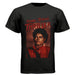 6010 Men's Triblend Crew Michael Jackson Printed Shirt