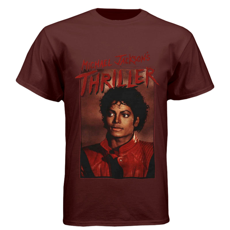 6010 Men's Triblend Crew Michael Jackson Printed Shirt