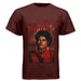 6010 Men's Triblend Crew Michael Jackson Printed Shirt