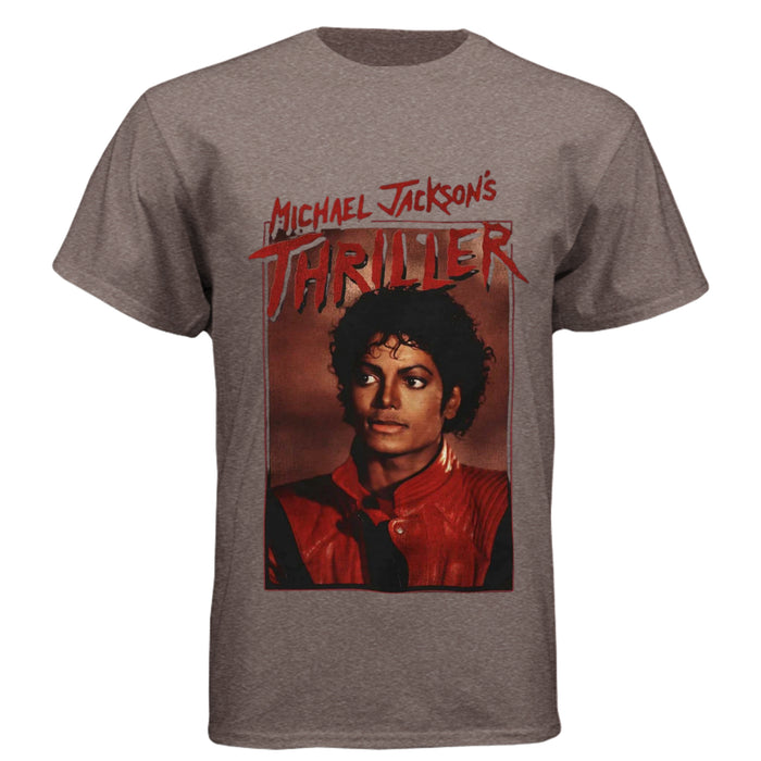 6010 Men's Triblend Crew Michael Jackson Printed Shirt
