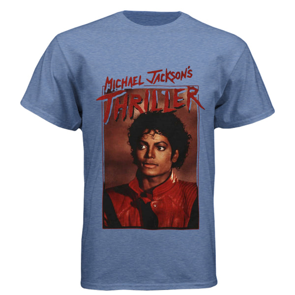 6010 Men's Triblend Crew Michael Jackson Printed Shirt
