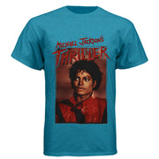 6010 Men's Triblend Crew Michael Jackson Printed Shirt