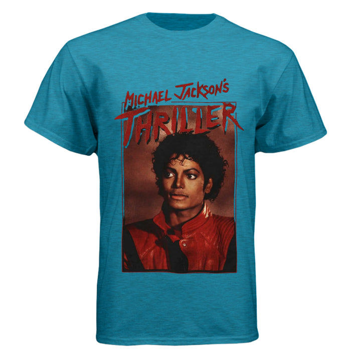 6010 Men's Triblend Crew Michael Jackson Printed Shirt