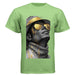 N6210 Men's CVC Crew Michael Jackson Printed T Shirt