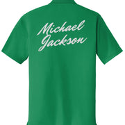 Michael Jackson Printed Mesh Polo K110 Shirt