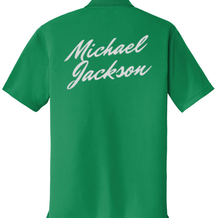 Michael Jackson Printed Mesh Polo K110 Shirt