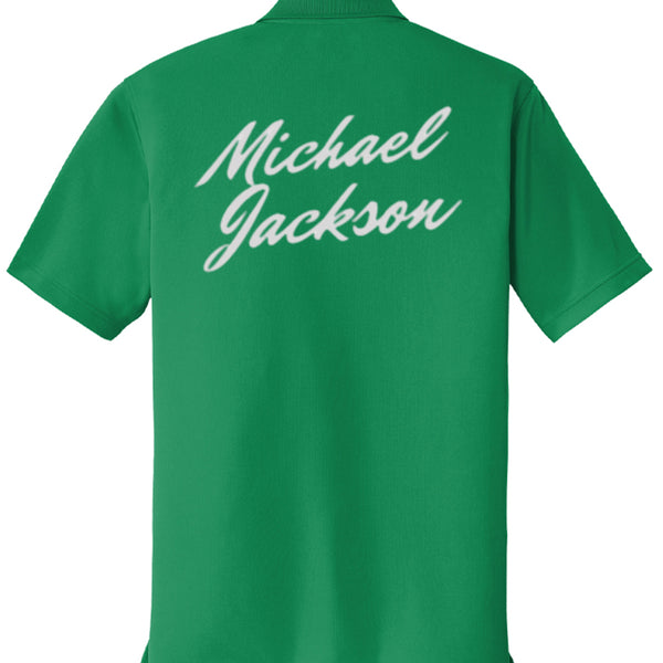 Michael Jackson Printed Mesh Polo K110 Shirt