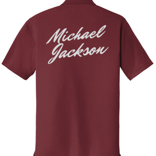 Michael Jackson Printed Mesh Polo K110 Shirt