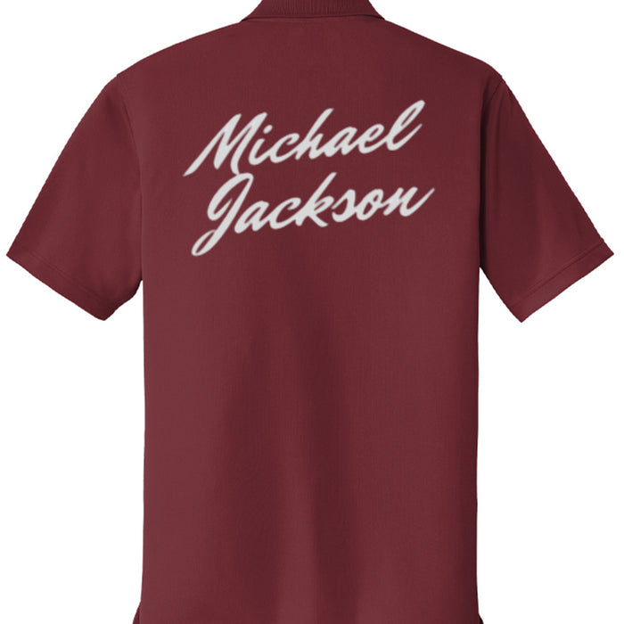 Michael Jackson Printed Mesh Polo K110 Shirt