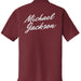 Michael Jackson Printed Mesh Polo K110 Shirt
