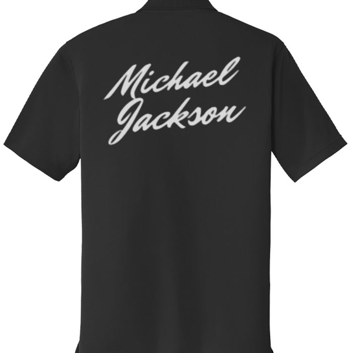 Michael Jackson Printed Mesh Polo K110 Shirt