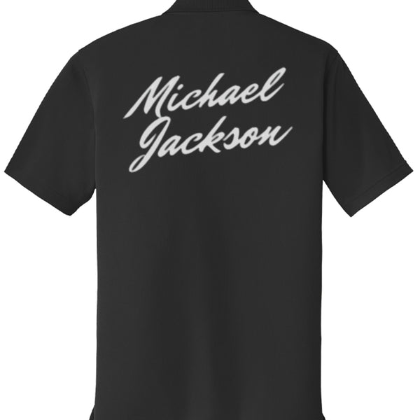 Michael Jackson Printed Mesh Polo K110 Shirt