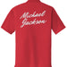 Michael Jackson Printed Mesh Polo K110 Shirt