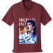 Michael Jackson Printed Mesh Polo K110 Shirt