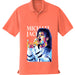 Michael Jackson Printed Mesh Polo K110 Shirt