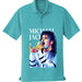 Michael Jackson Printed Mesh Polo K110 Shirt