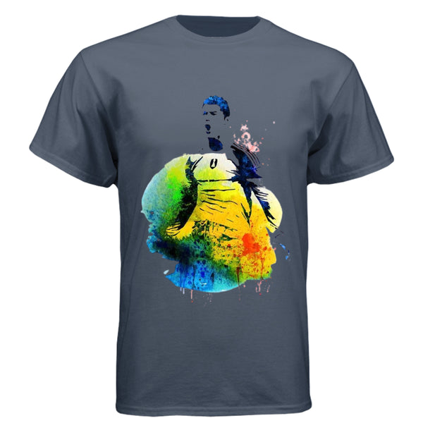 6010 Men's Triblend Crew Christiano Ronaldo Print Shirt