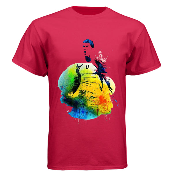 6010 Men's Triblend Crew Christiano Ronaldo Print Shirt