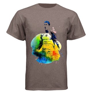 6010 Men's Triblend Crew Christiano Ronaldo Print Shirt