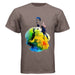 6010 Men's Triblend Crew Christiano Ronaldo Print Shirt
