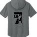 ST404 Tri-Blend Wicking Short Sleeve Hoodie Christiano Ronaldo
