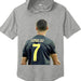 ST404 Tri-Blend Wicking Short Sleeve Hoodie Christiano Ronaldo