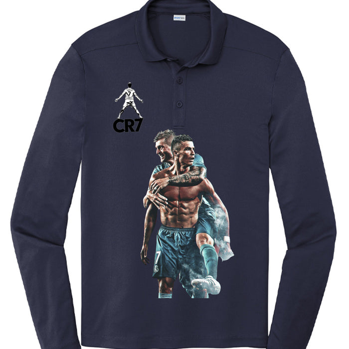 ST520LS Christiano Ronaldo Pro Long Sleeve Polo Shirt