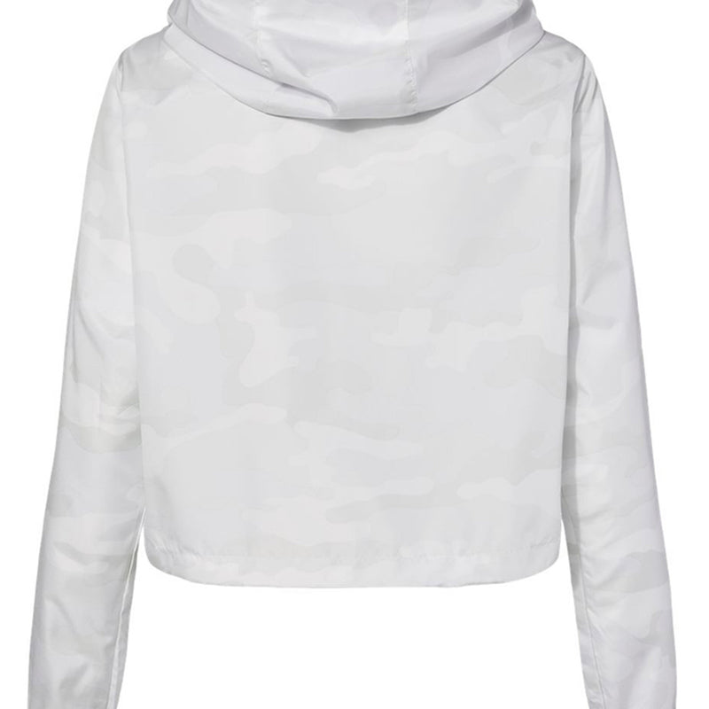EXP64CRP Women's Pullover Crop Windbreaker Christiano Ronaldo