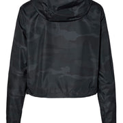 EXP64CRP Women's Pullover Crop Windbreaker Christiano Ronaldo