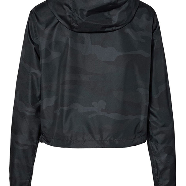EXP64CRP Women's Pullover Crop Windbreaker Christiano Ronaldo