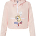 EXP64CRP Women's Pullover Crop Windbreaker Christiano Ronaldo
