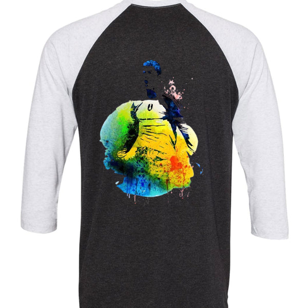 Unisex Triblend 3/4-Sleeve Raglan Christiano Ronaldo