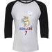 Unisex Triblend 3/4-Sleeve Raglan Christiano Ronaldo
