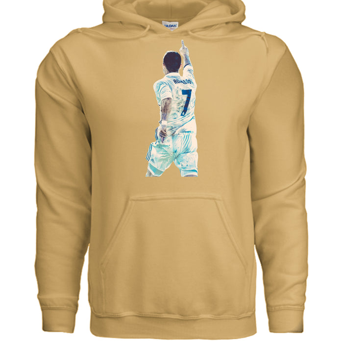 Gildan SF500 Pullover Hooded SweatshirtChristiano Ronaldo 9