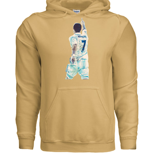 Gildan SF500 Pullover Hooded SweatshirtChristiano Ronaldo 9