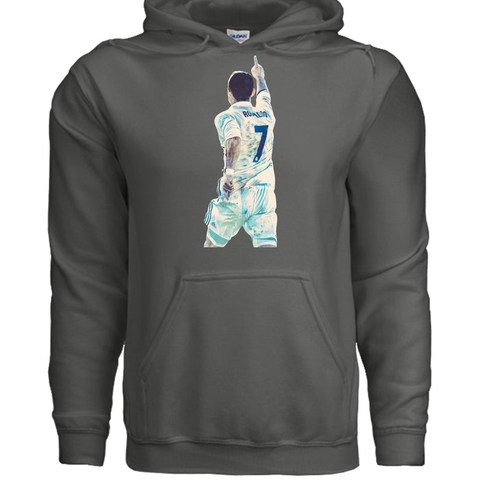 Gildan SF500 Pullover Hooded SweatshirtChristiano Ronaldo 9