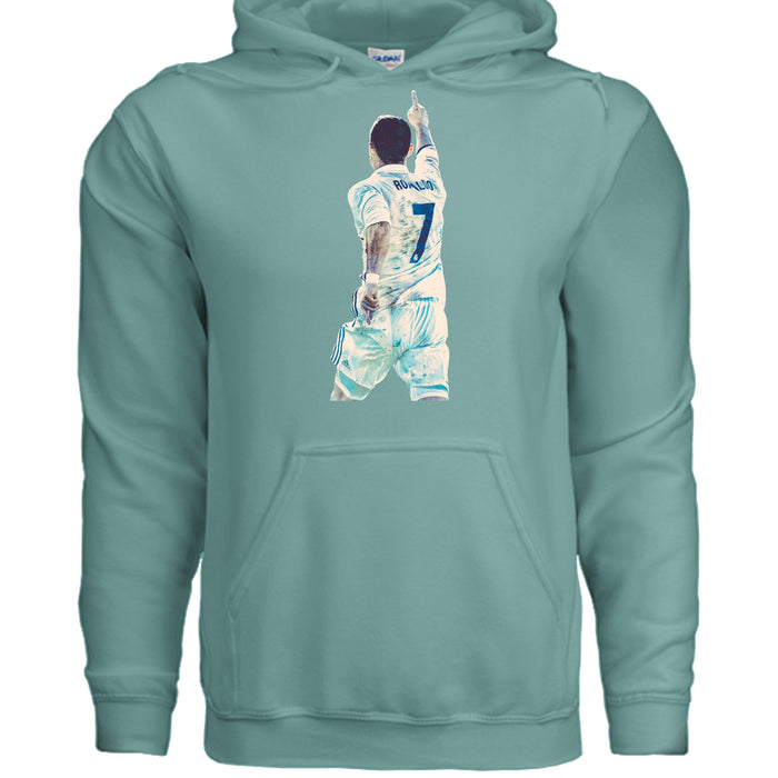 Gildan SF500 Pullover Hooded SweatshirtChristiano Ronaldo 9