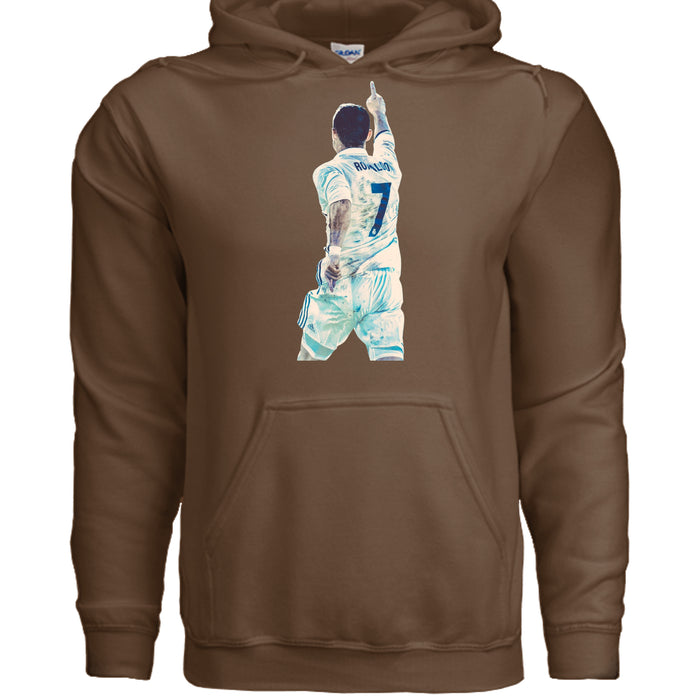 Gildan SF500 Pullover Hooded SweatshirtChristiano Ronaldo 9