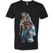 6240 Men's CVC V- Neck Shirt Christiano Ronaldo