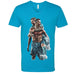 6240 Men's CVC V- Neck Shirt Christiano Ronaldo